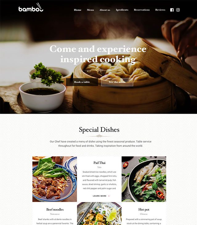 Bamboo - Asian Foods